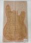 Preview: Top Muschelahorn / Quilted Maple, 2-tlg. 9mm Einzelstück #009